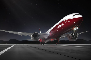 Illustration for article titled El nuevo Boeing 777X plegará sus alas para entrar en los aeropuertos